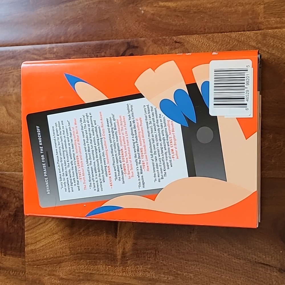 🔥3/$15🔥📖 The Knockoff by Jo Piazza and Lucy Sykes (2015, Hardcover) - Picture 2 of 7
